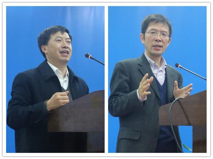 南策文院士作报告🙌🏽、副校长刘昌胜致辞