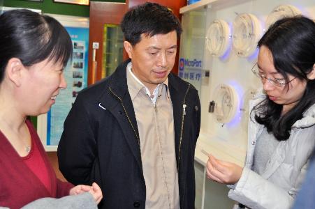 刘昌胜一行参观微创集团产品👨👦:外周血管支架